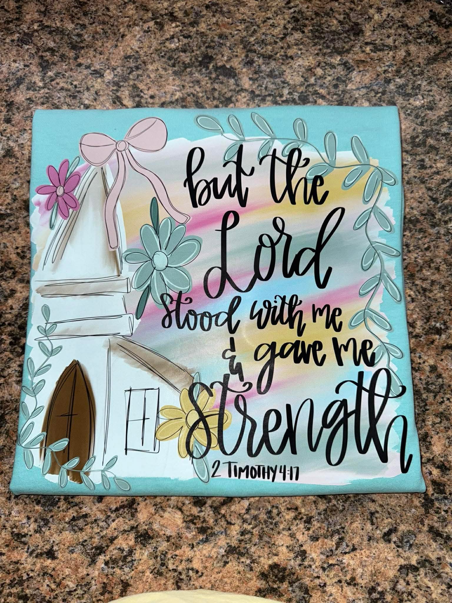 BUT THE LORD STOOD WITH ME