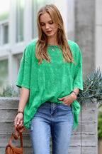 Washed Cotton Oversized Tee